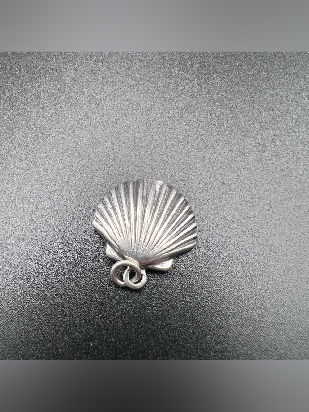Sterling Silver Scallop Seashell Charm